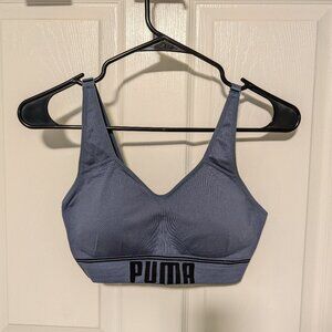 Ladies Puma Sports Bra's 2-Pack (blue and light pink)
